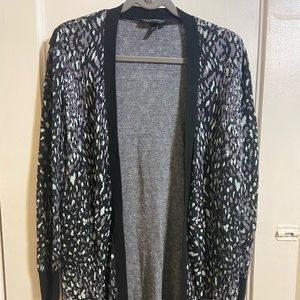LANE BRYANT Leopard Cardigan